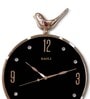 Synthetic Rose Gold Pendulum Wall Clock