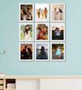 Set of 9 Synthetic Wood Collage Photo Frames