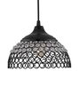 Syra Black Metal Hanging Light
