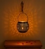 Black Metal Moroccan Style Hanging Tea Light Holder
