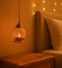 Golden Metal Hanging T-Light Holder