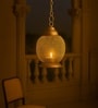 Golden Metal Hanging T-Light Holder