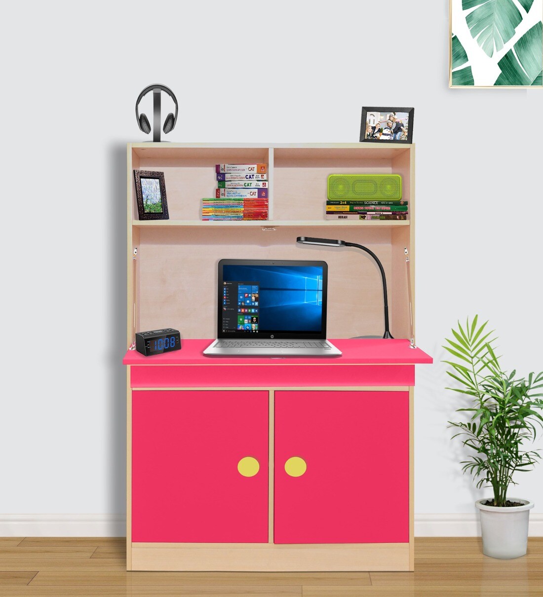 Buy Tampa Kids Study Table In Pink Colour at 20 OFF by YiPi Online