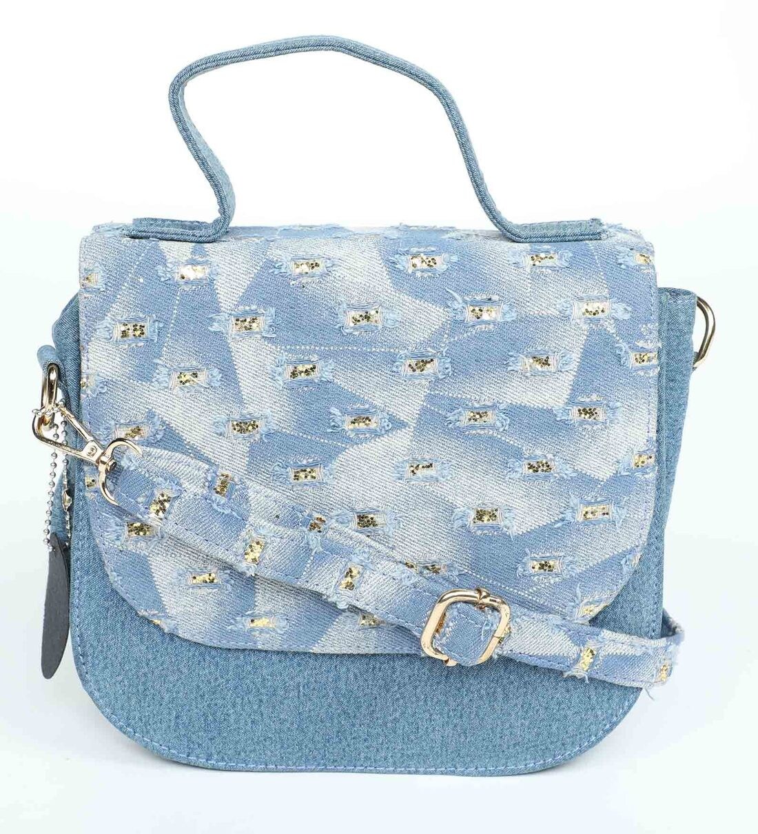 denim sling bag