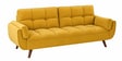Tarantino 3 Seater upholstered Convertible Sofa Cum Bed In Mustard Colour Tarantino 3 Seater upholstered Convertible Sofa Cum Bed In Mustard Colour