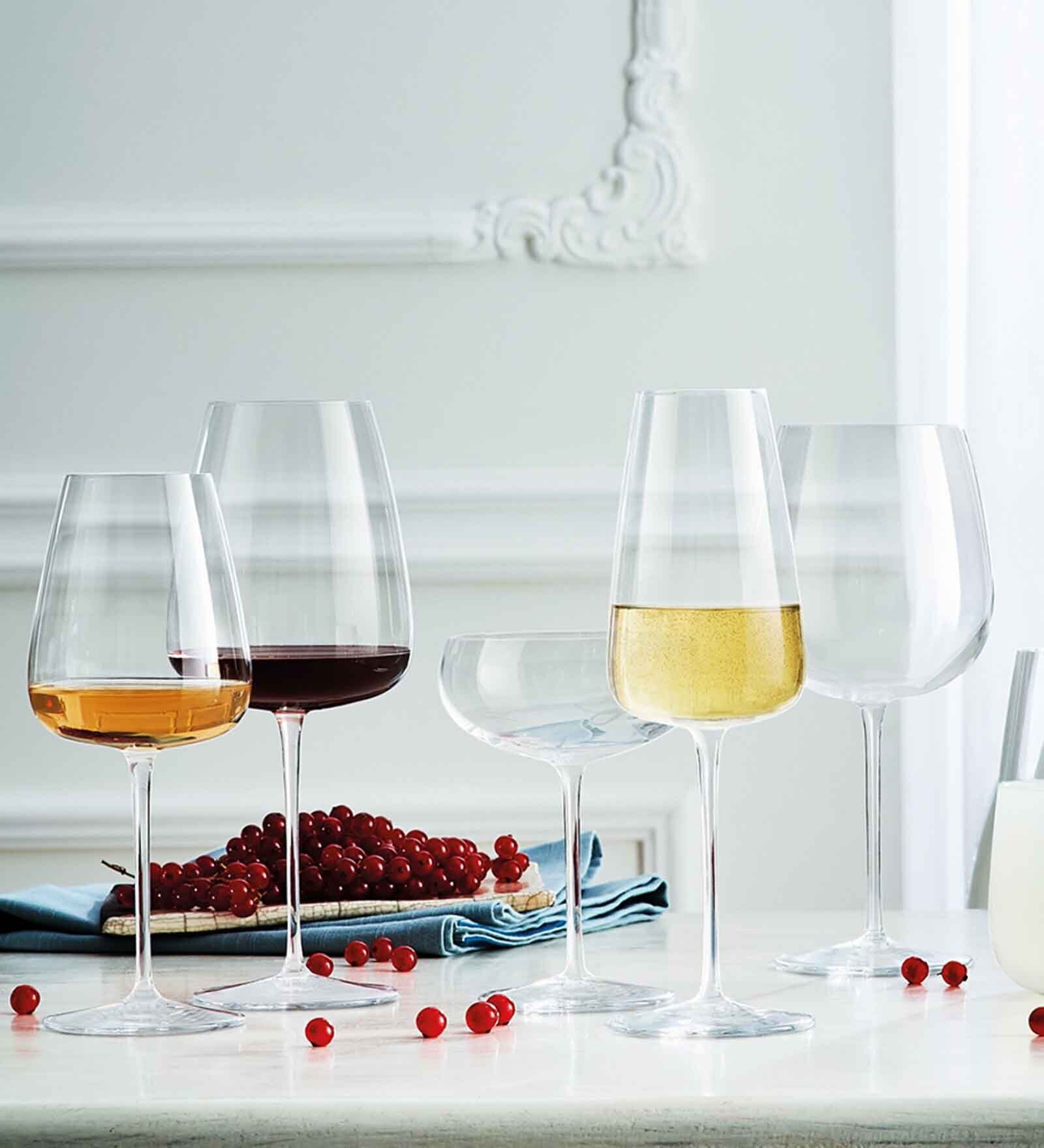 Luigi Bormioli  Transparent 300Ml Glass (Set Of 4) Wine Glasses