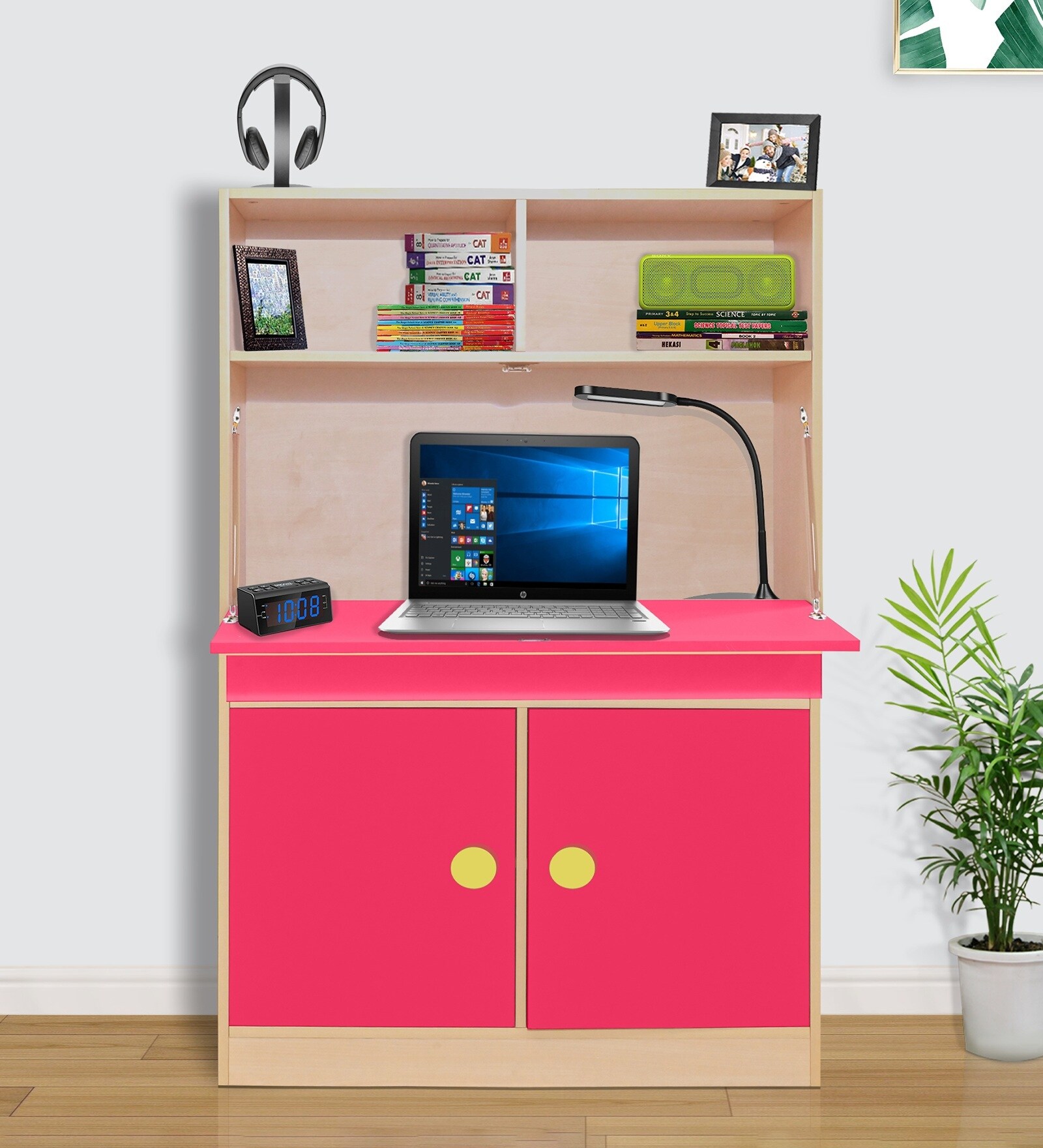 Buy Tampa Kids Study Table In Pink Colour at 22% OFF by YiPi Online ...