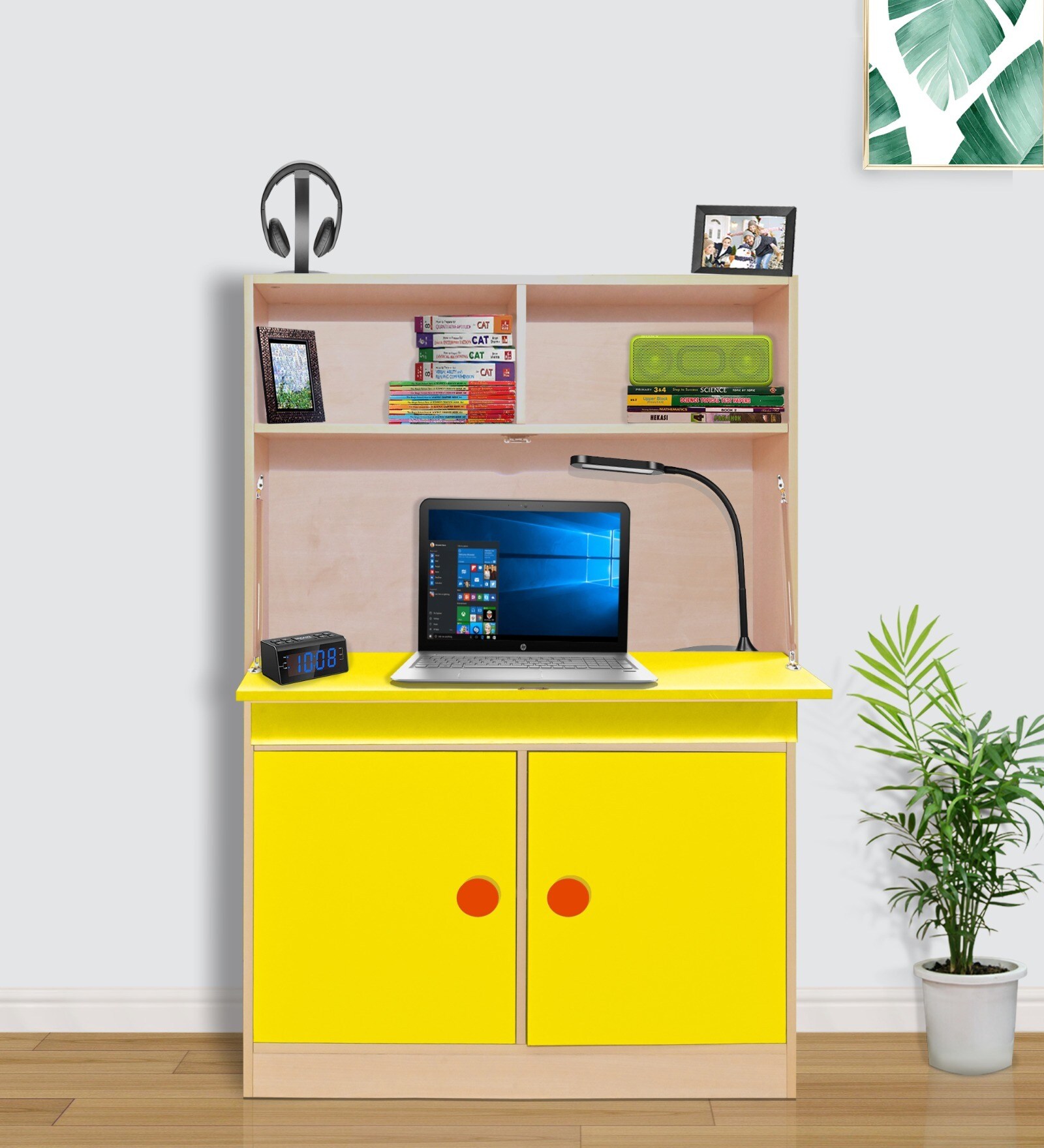 Buy Tampa Kids Study Table In Yellow Colour at 20 OFF by YiPi Online