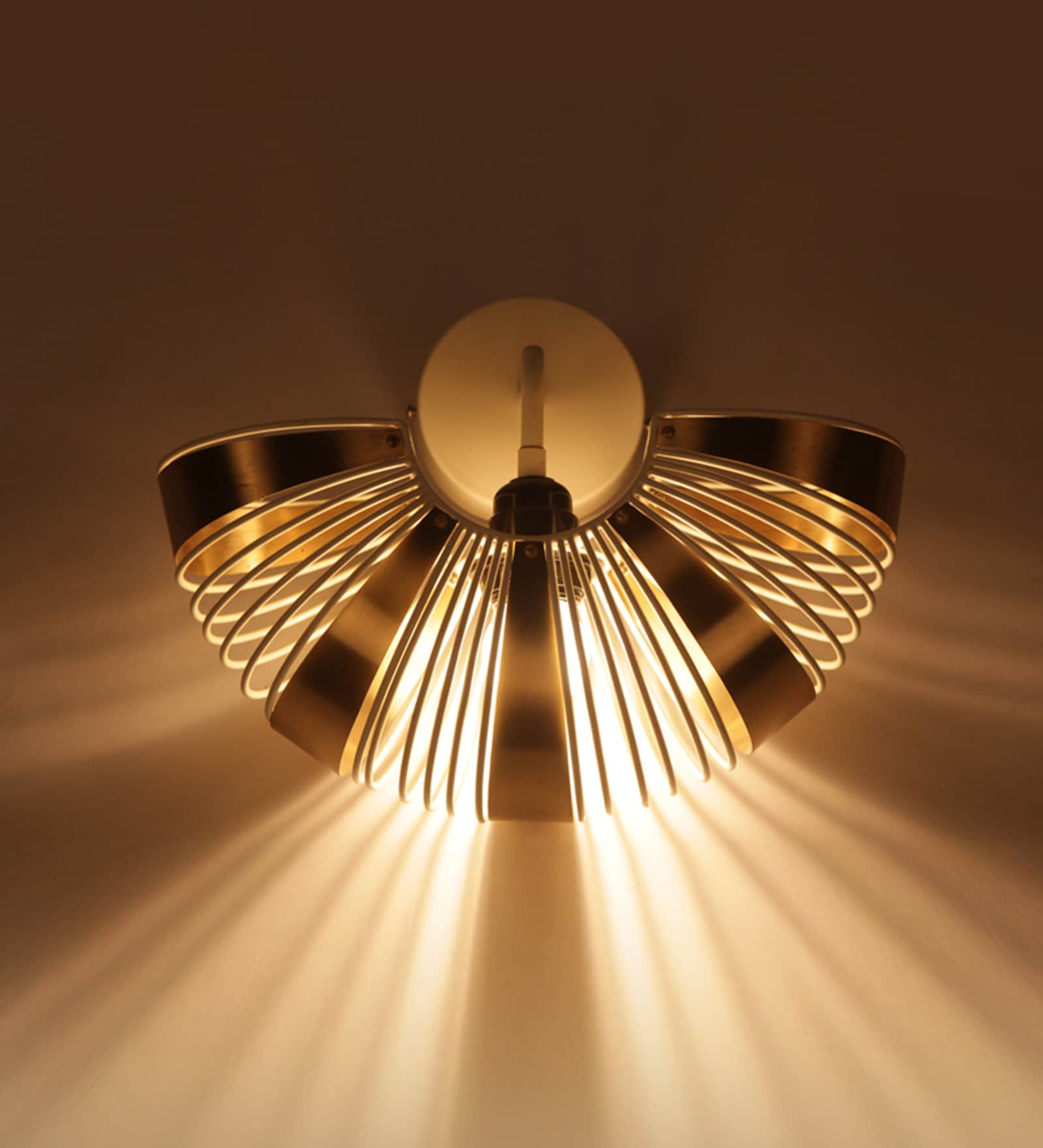 Tango Black Iron Wall Light