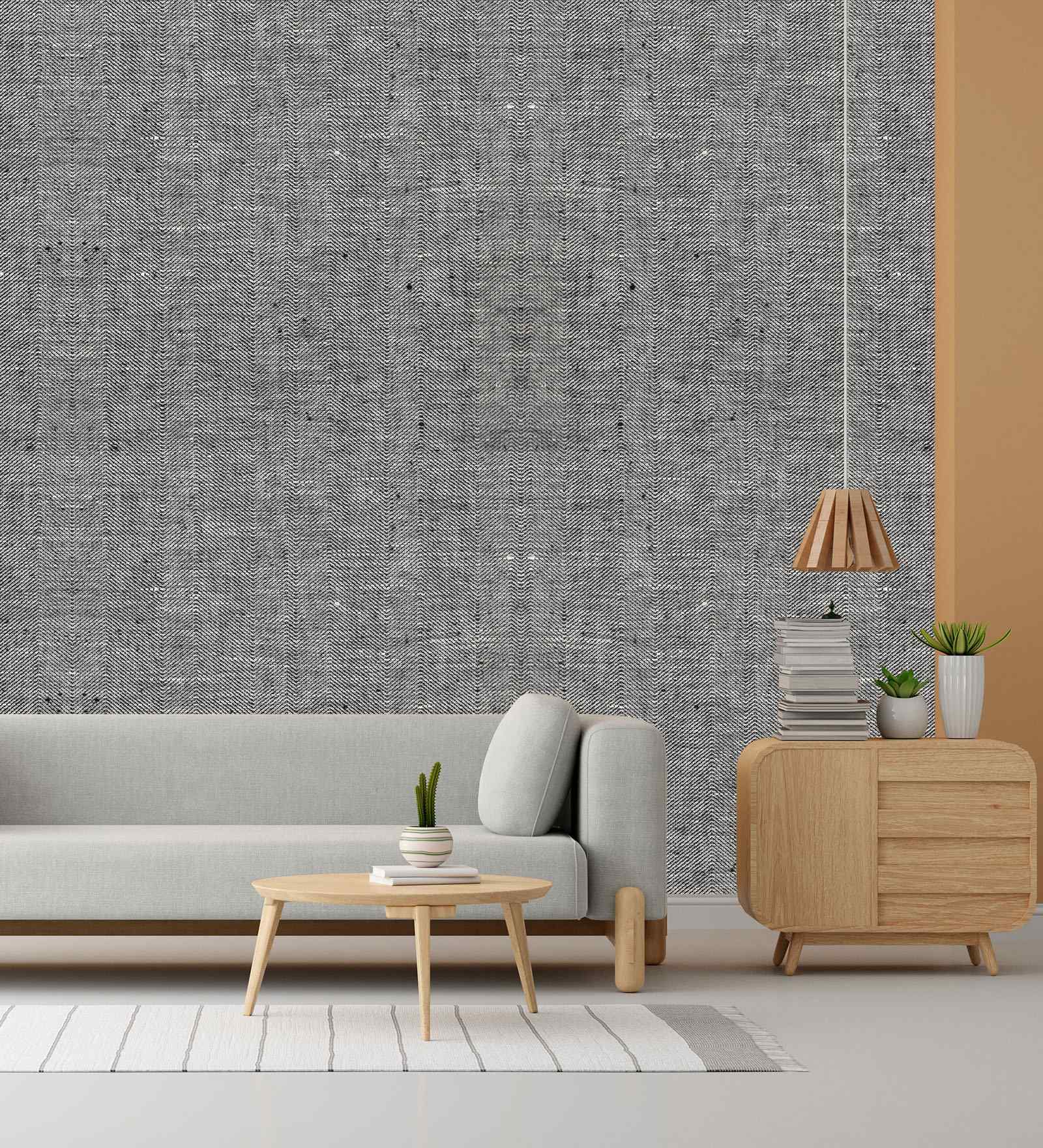 Tank Grey Design Subtle Elegance Modern Style Wallpaper