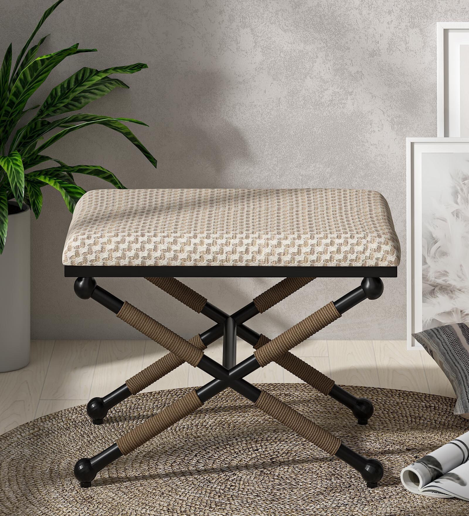 Tansu Metal Seating Stool