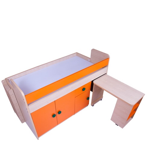 Buy Talisman Ladder Loft Bed In Orange By Casacraft Online Loft