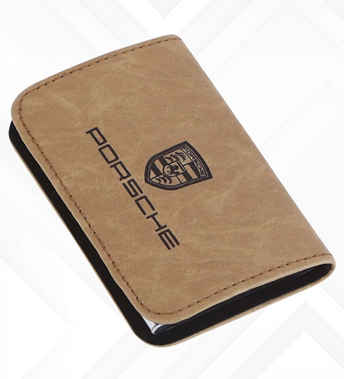 Tan Multi Purpose Visiting Card Holder Wallet Debit Credit Card Case for Men & Women-image-10