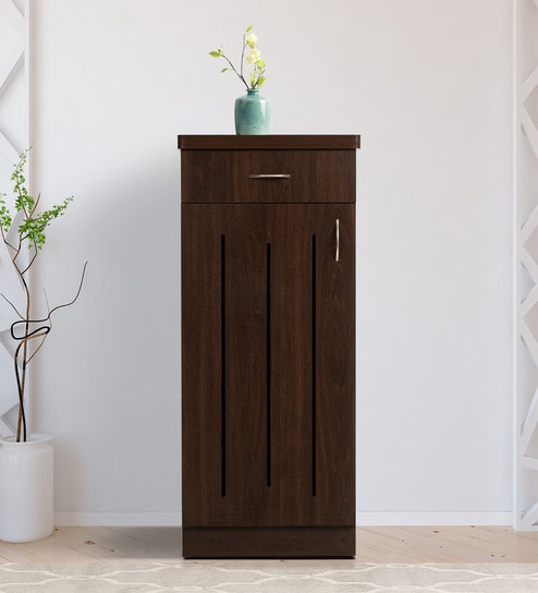 Buy Tapal Shoe Cabinet in Wenge Matte Finish at 53 OFF by Solace