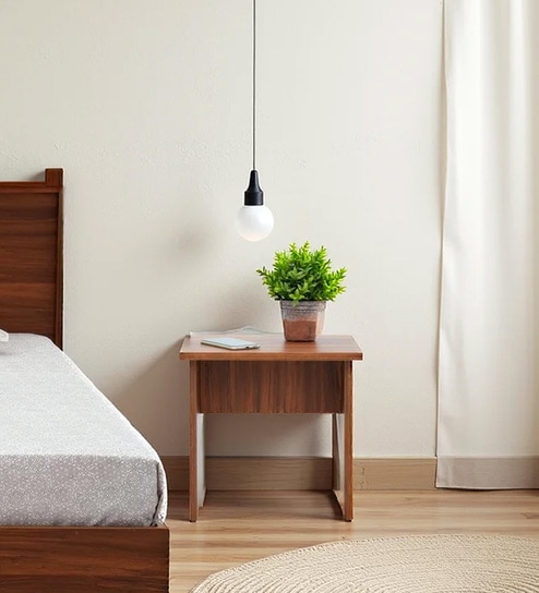 Taurian Side Table In Brown Color