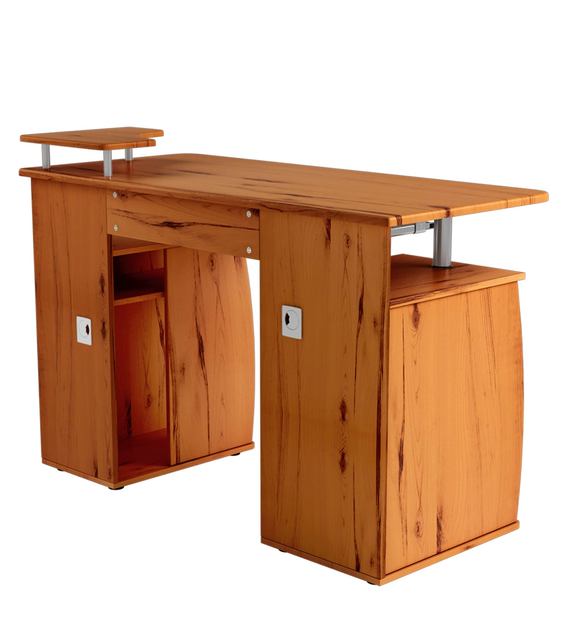 Buy Target Computer Table In Teak Color By Godrej Interio Online Computer Tables Tables Furniture Pepperfry Product