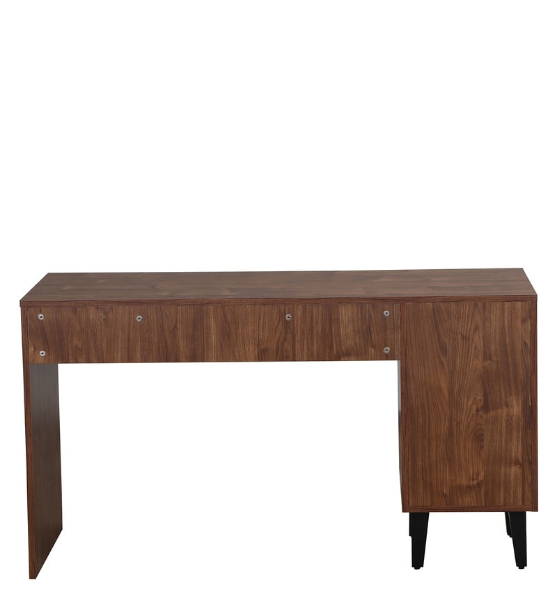 leelin 47 desk walnut