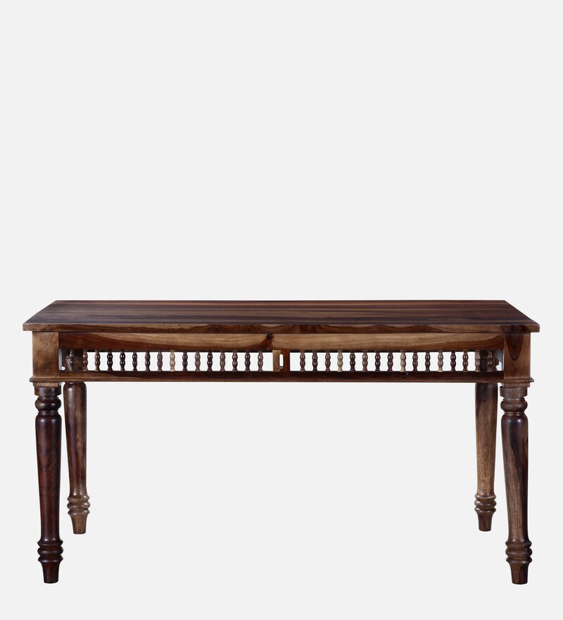 Buy Taksh Sheesham Wood Handcrafted 6 Seater Dining Table By Mudramark Online Traditional 6