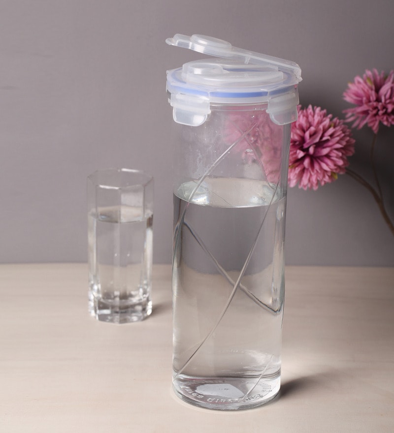 Buy Tall Glass Lock Canister 1600Ml Online - Lock Storage ...