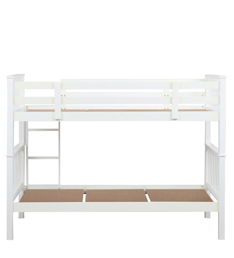 Buy Taylor Bunk Bed in White Colour by Home Centre Online - Standard ...