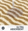Tabacco Microfiber 15x23 Inches Super Soft Bath Mat