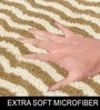 Tabacco Microfiber 15x23 Inches Super Soft Bath Mat