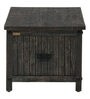 Yepes Solid Wood Linen Trunk in Grey Finish