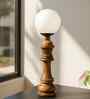 Table Desk Lamp, Handmade Wooden