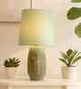 Table Lamp With Fabric Shade