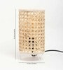 Table Lamps for Living Room | Cane Webbing Lamp | Cane Tabletop Lamp