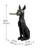 Table Decor Dog Butler Sculpture Decorative Figurine