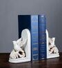 Table Pieces White Dove Bookends