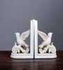 Table Pieces White Dove Bookends