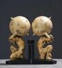 Table Pieces Greek Globe Sphere Bookends
