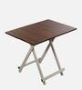 Tablista Foldable Study Table in Light Brown Finish