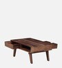 Tabor Sheesham Wood Coffee Table In Rustic Teak Finish