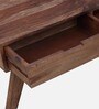 Tabor Sheesham Wood Coffee Table In Rustic Teak Finish