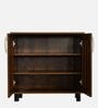 Tahara 2 Door Shoe Cabinet in Virola Wood Finish