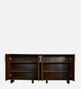 Tahara 4 Door Shoe Cabinet in Virola Wood Finish