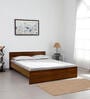 Tahara King Size Bed in Virola Wood Finish
