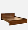 Tahara King Size Bed in Virola Wood Finish