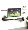 Taina TV Unit in Wenge Finish for TVs up to 55"
