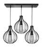 Taio Black Metal Cluster Hanging Light