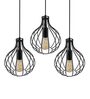 Taio Black Metal Cluster Hanging Light