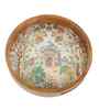 Taj Mahal Garden Wooden Tray Set   Mughal Art Design (Set of 2)