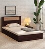 Takai Single Bed in Wenge Finish