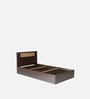 Takai Single Bed in Wenge Finish