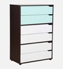 Takara Chest of Drawers in Columbia Walnut Finish