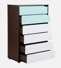 Takara Chest of Drawers in Columbia Walnut Finish