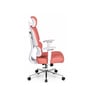 Takeo High Back Ergonomic Office Chair with 3D Adjustable Armrests Adjustable Headrest and Multi Tilt Lock Feature in Orange